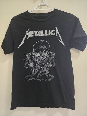 Mens Metallica band  TShirt